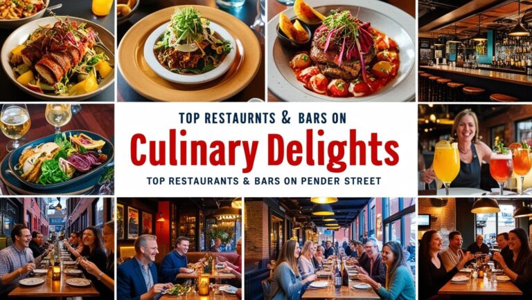 Culinary Delights: Top Spots to Eat and Drink on Pender