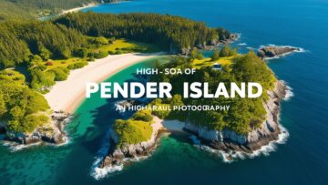 Discover Pender Island's Beauty Through Drone Exploration