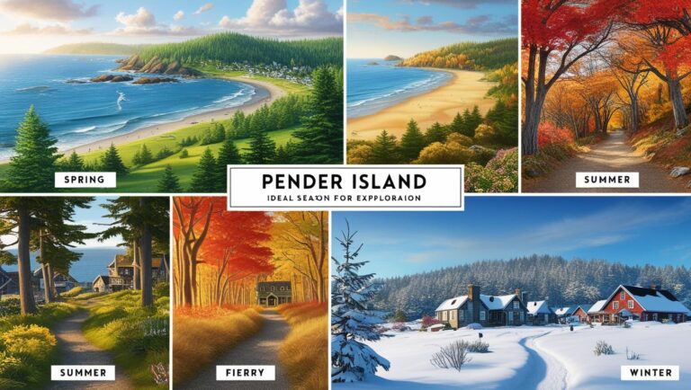 Discover the Ideal Seasons to Explore Pender Island