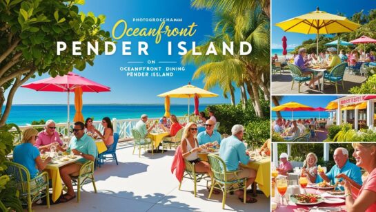 Exploring Oceanfront Dining Gems on Pender Island