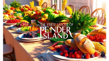 Exploring Pender Island's Finest Seasonal Foods