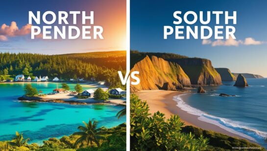 Exploring Pender Islands: Choosing North or South?