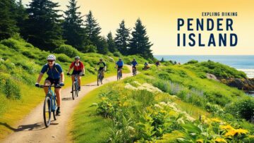 Exploring Scenic Biking Trails on Pender Island