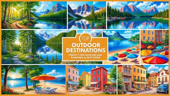 Top Outdoor Destinations for Artists to Paint and Sketch